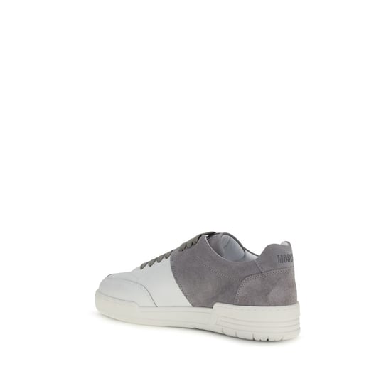 Moschino Multi-kleur Kalfsleer Bos Taurus Lage Sneakers - Image 3