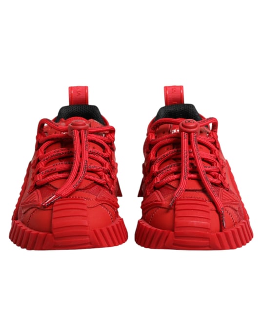 Dolce & Gabbana Rode Logo Kanten Lage NS1 Sneakers Schoenen - Image 3