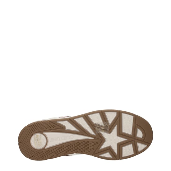 Jimmy Choo Roze Leren Lage Sneakers - Image 5
