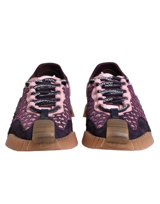 Dolce & Gabbana Multicolor Logo Lage NS1 Sneakers Schoenen - Image 3