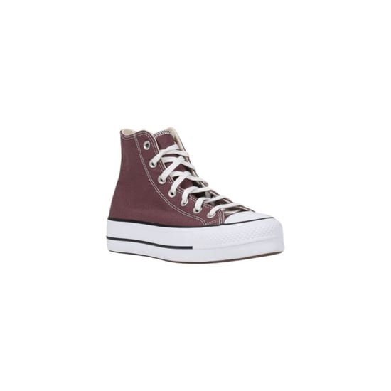 Converse Paarse Polyester Platform Sneakers - Image 2