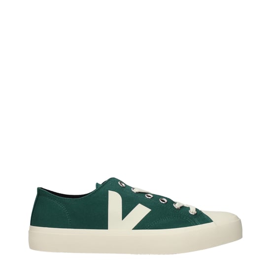 Veja Groene Stoffen Lage Sneakers - Image 1