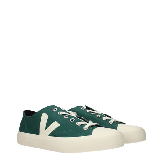 Veja Groene Stoffen Lage Sneakers - Image 2