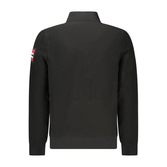 Noorwegen 1963 Zwarte Polyester Heren Sweatshirt - Image 2
