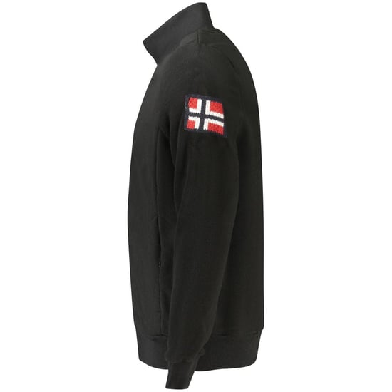 Noorwegen 1963 Zwarte Polyester Heren Sweatshirt - Image 3