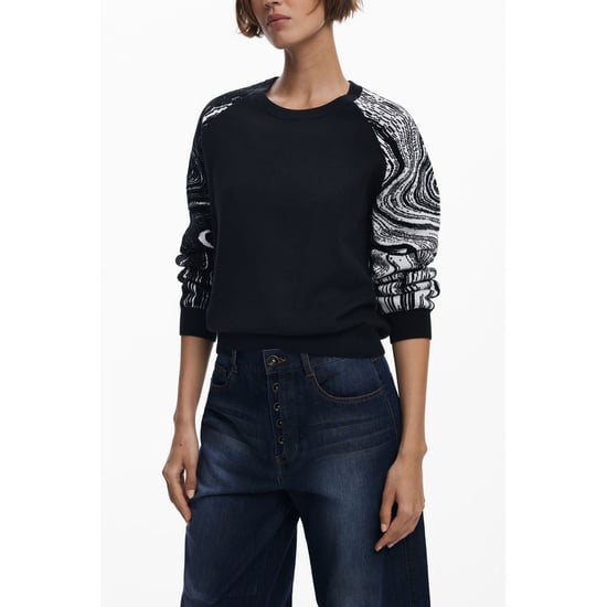 Desigual Svart Polyester Kvinnas Tröja - Image 1