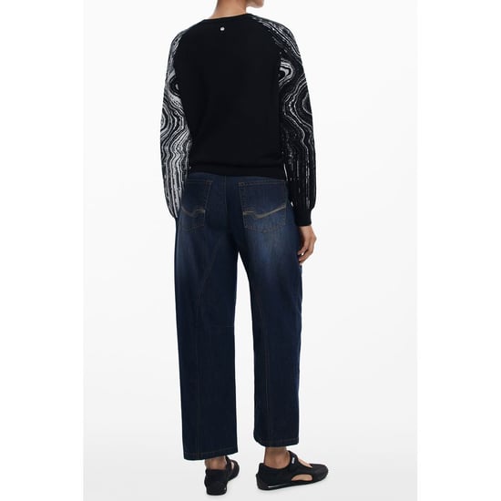 Desigual Svart Polyester Kvinnas Tröja - Image 2