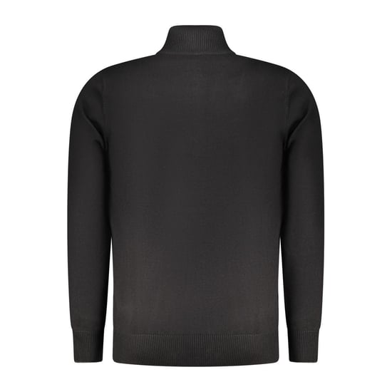 Coveri Moving Black Viscose Men's Sweater - Image 2