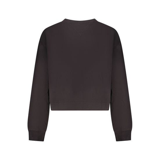 Tommy Hilfiger Black Cotton Women Sweatshirt - Image 2