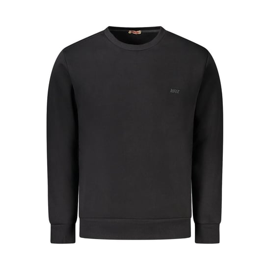 Rifle Zwarte Katoenen Heren Sweatshirt - Image 1