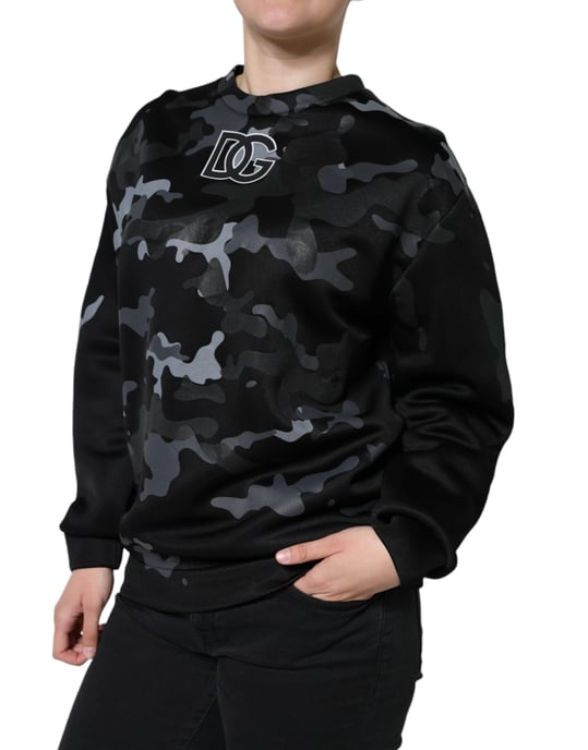 Camo Crew Neck Sweatshirt - Image 3