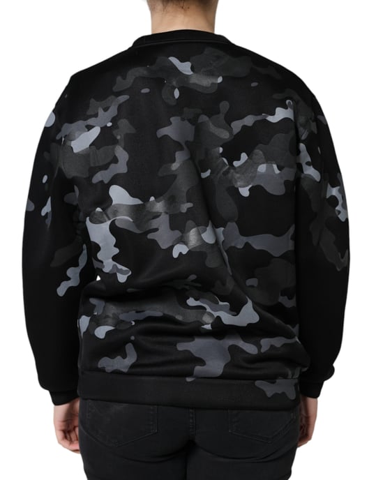 Camo Crew Neck Sweatshirt - Image 4