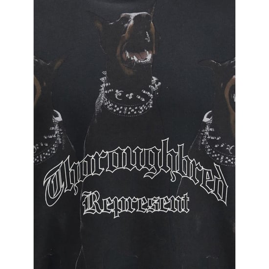 Represent Zwarte Katoenen Sweater - Image 3