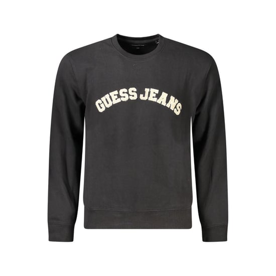 Guess Jeans Black Cotton Men Sweatshirt - Image 2