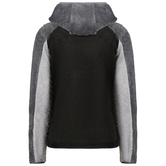 Norway 1963 Black Polyester Women's Sweatshirt with Hood - Image 2