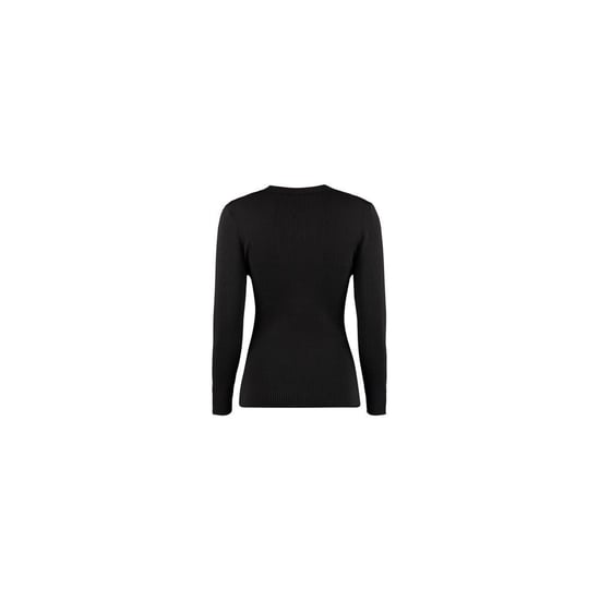 MSGM Zwart Katoen Wol Polyamide Sweater - Image 2