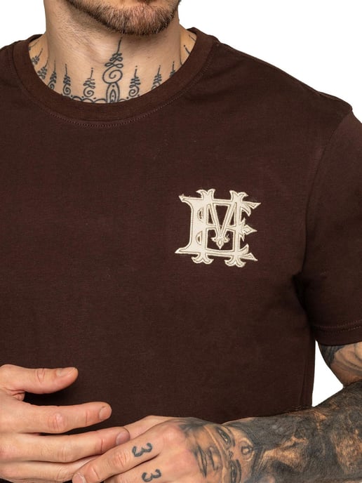 Enzo Milano | Heren Applique Embleem T-Shirt & Shorts Set - Image 4