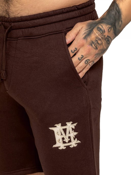 Enzo Milano | Heren Applique Embleem T-Shirt & Shorts Set - Image 6