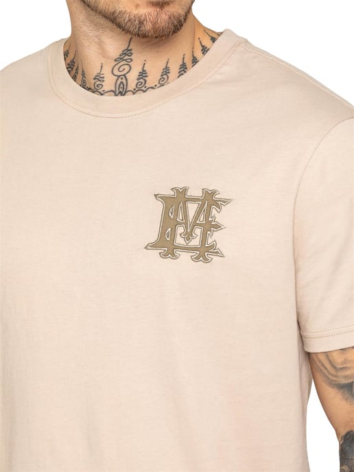 Enzo Milano | Mannen Applique Embleem T-shirt & Korte Broek Set - Image 3