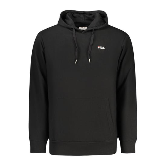 Fila Svart Bomullshuvtröja för Män - Image 1