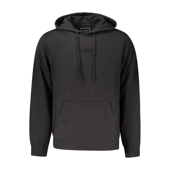 Guess Jeans Zwarte Biokatoenen Heren Hoodie - Image 1