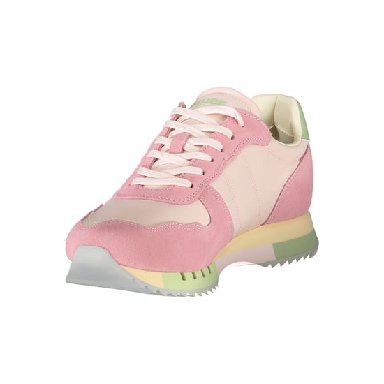 Blauer Rosa Polyurethaan Dames Sneaker - Image 3
