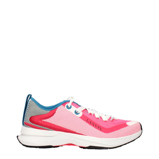 Lanvin Roze Stoffen Sport Sneakers - Image 1