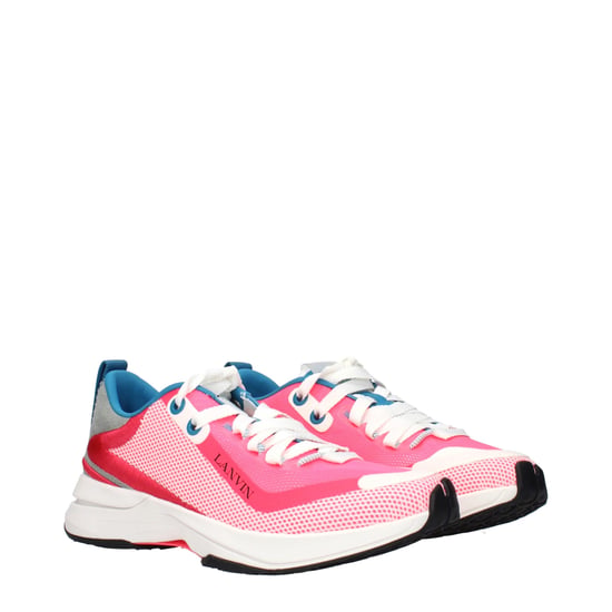 Lanvin Roze Stoffen Sport Sneakers - Image 2