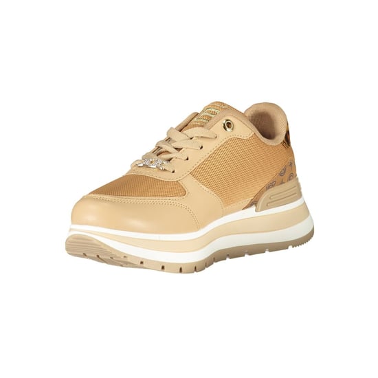 Laura Biagiotti Marrone Polyurethane Women Sneaker - Image 3