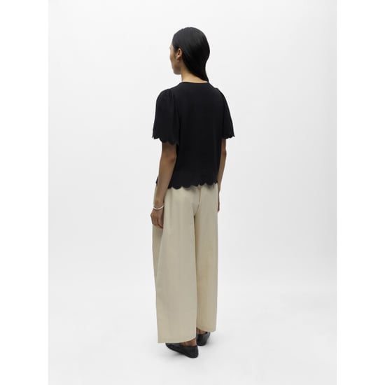 Object Objsanne 2/4 lo v-neck top noos - Image 2