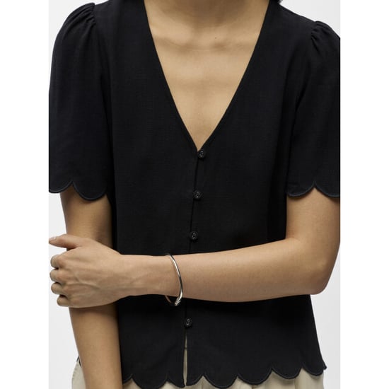 Object Objsanne 2/4 lo v-neck top noos - Image 3