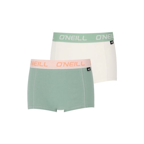 O'Neill Boxershort dames 2-pack lichtgroen/marshmallow - Image 1