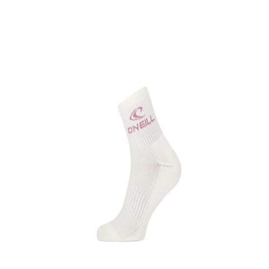 O'Neill Sportsokken unisex quarter 3-pack roze/wit - Image 4