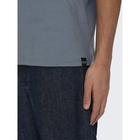 Only & Sons Onsmax life reg ss stitch tee noos - Image 2