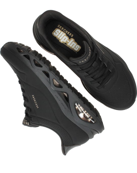 Skechers Uno Glide Step Glide On Air Sneakers Dames - Image 4