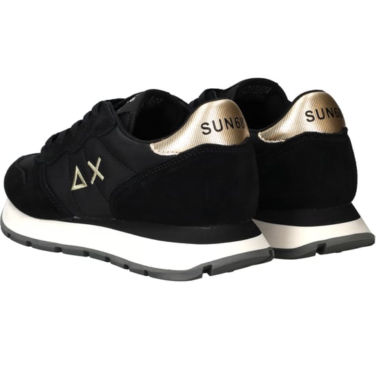 SUN68 Ally Gold Silver Sneakers Dames - Image 3