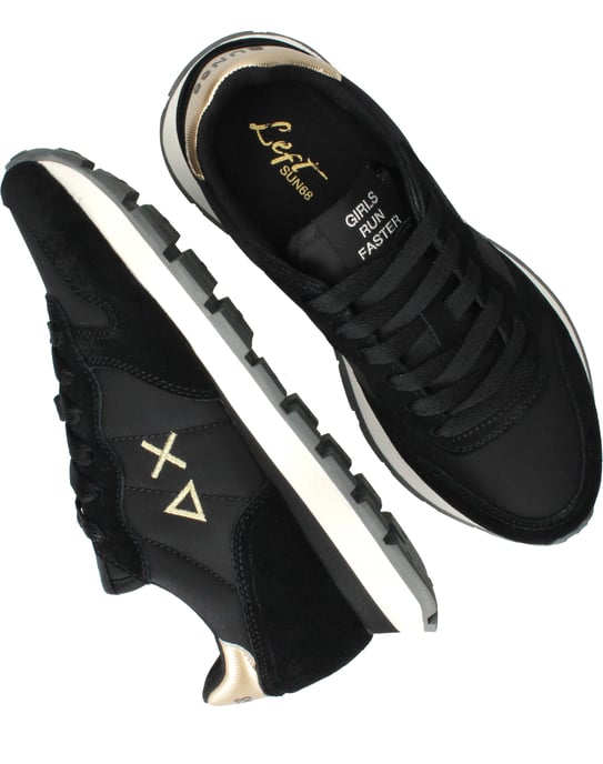 SUN68 Ally Gold Silver Sneakers Dames - Image 4