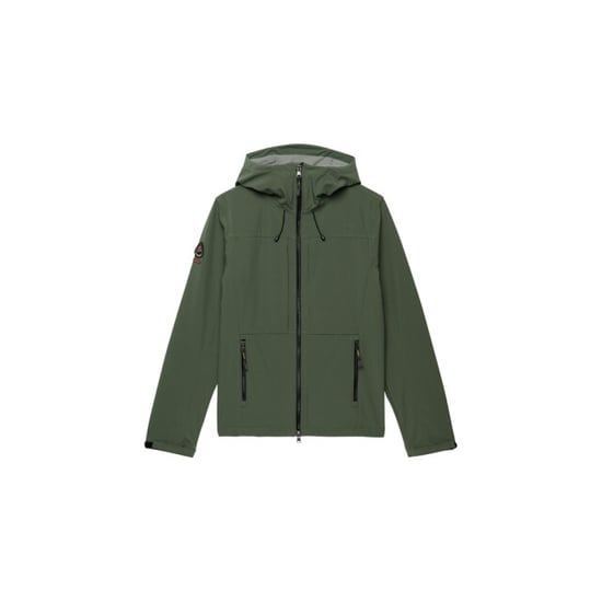 Superdry Hooded soft shell tracker jacket army - Image 2
