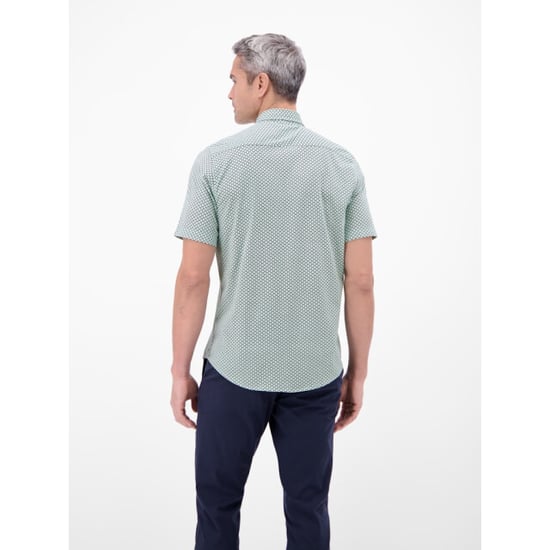 Lerros Overhemd jersey aop ss mint - Image 3
