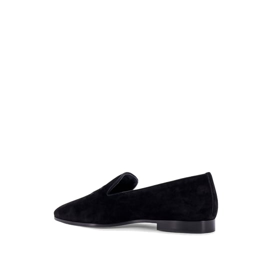 Celine – Loafers i sammet med broderad Triomphe-logotyp - Image 3