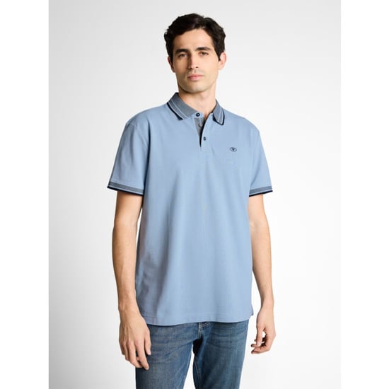 Tom Tailor Printed polo licht - Image 3