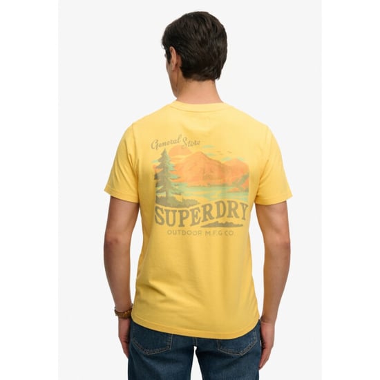 Superdry Mens Outdoors Mountain Short Sleeve T-Shirt - Image 4