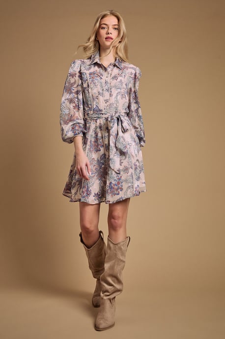 Winnie Faux Suede Slouch Calf Boots - Image 2