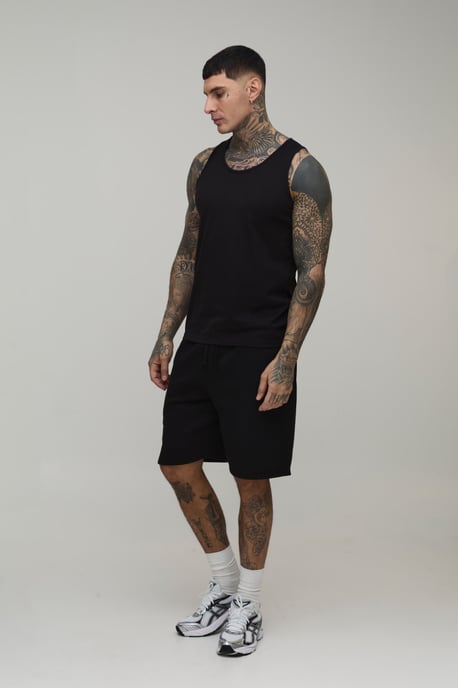Tall 2 Pack Basic Regular Fit Vests - Image 4