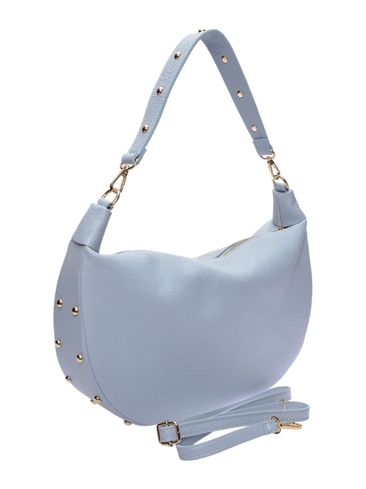 Isabella Rhea Turquoise Rundleer Tas - Image 2