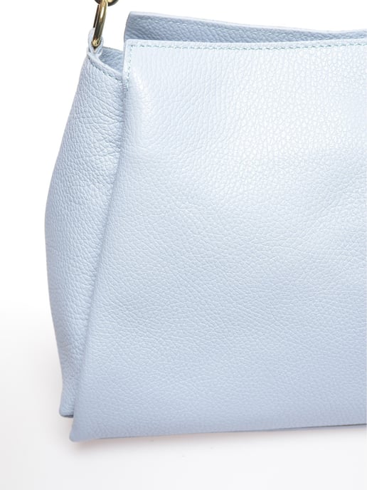 Isabella Rhea Turquoise Rundleer Tas - Image 3