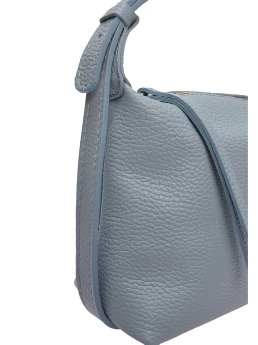 Roberta M Turquoise Rundleer Tas - Image 3