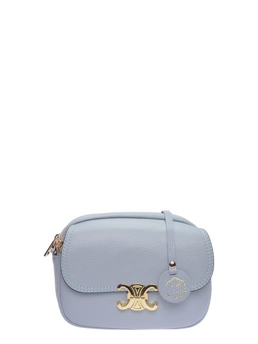 Luisa Vannini Turquoise Leather Bag - Image 1