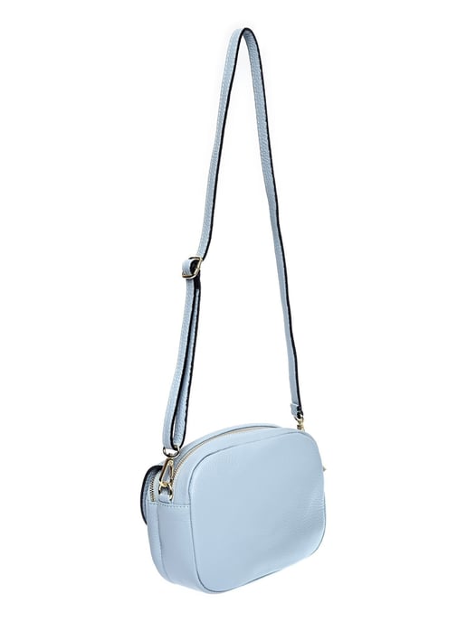Roberta M Turquoise Rundleer Tas - Image 2