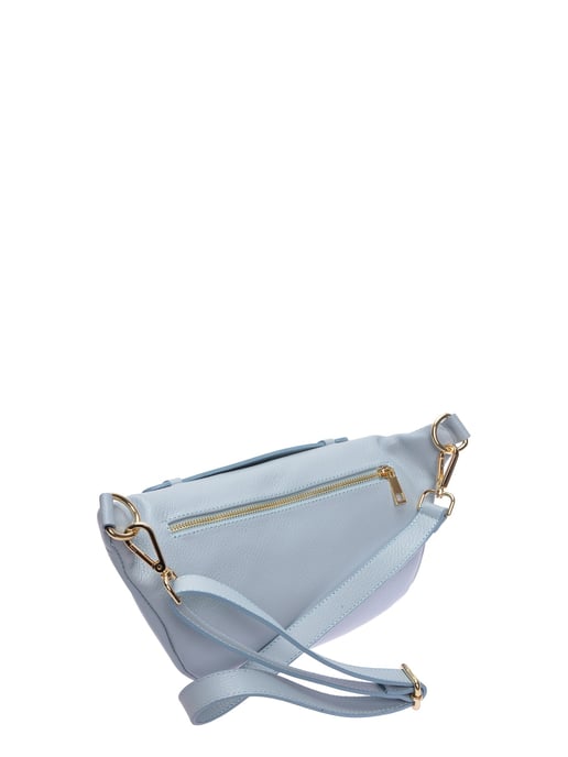 Roberta M Turquoise Rundleer Tas - Image 2
